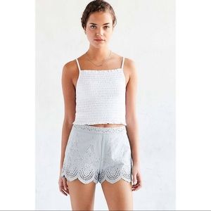 UO kimchi blue eyelet shorts